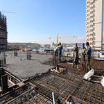 بتن ریزی سقف همکف پروژه نارنجستان2-دی ماه 98