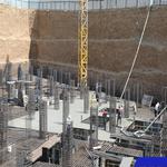 عملیات بتن ریزی فنداسیون پروژه مسکونی نارنجستان4- شهریور1400