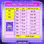 جدول اقساط وزارت دفاع سررسید قسط مرداد + واریزی به روز