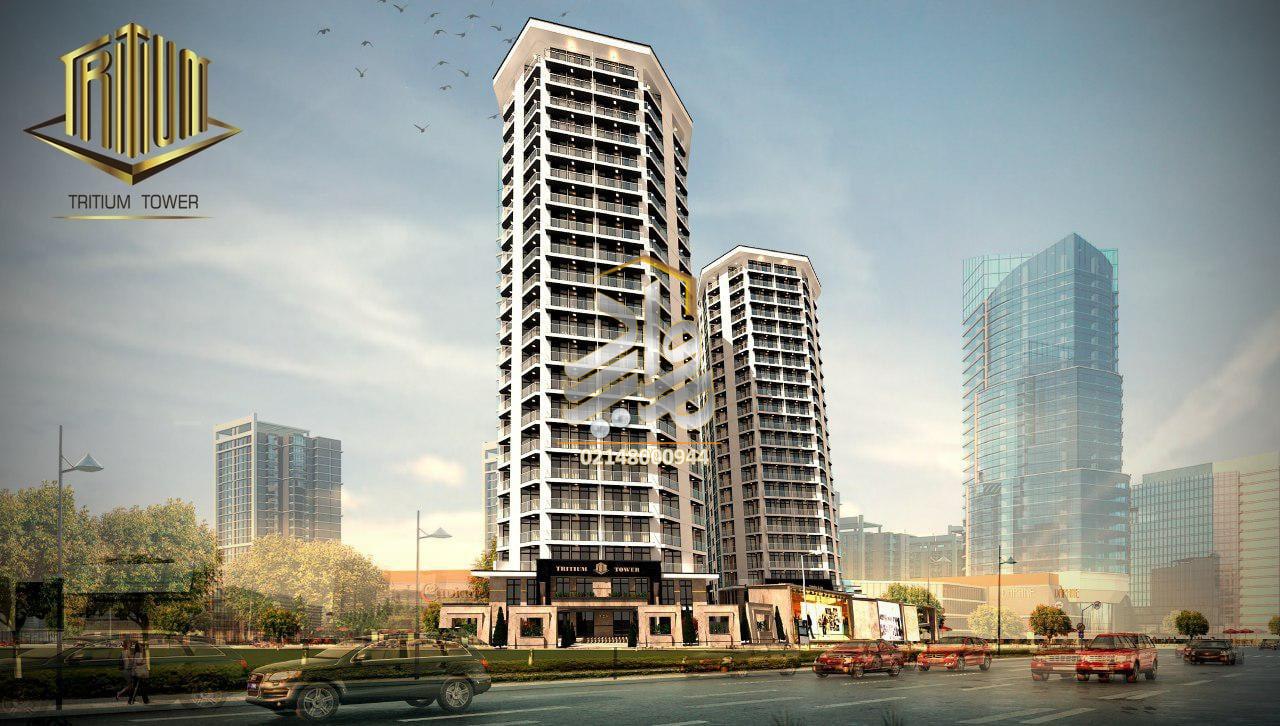 فروش واحدهای مسکونی برج های تریتیوم 1 غرب دریاچه چیتگر