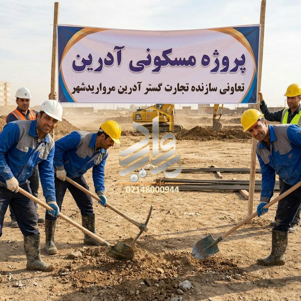پروژه آدرین مرواریدشهر تعاونی تجارت گستر آدرین